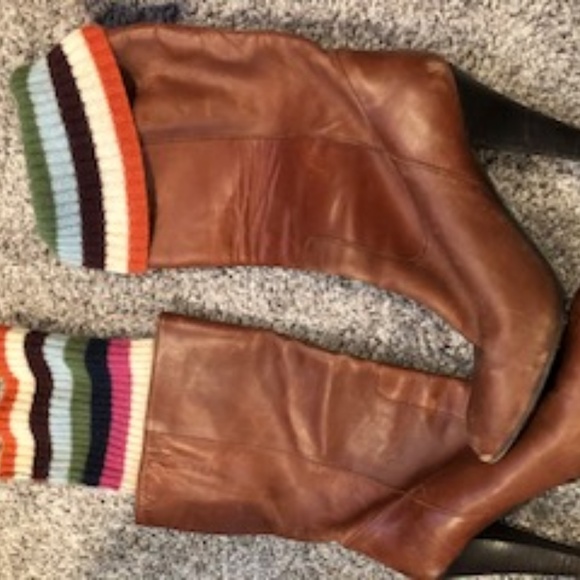 Coach Leather Boots - Picture 2 of 4